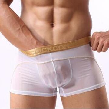 Mens underwear manufacturing wholesale cusotm made mens transparent underwear