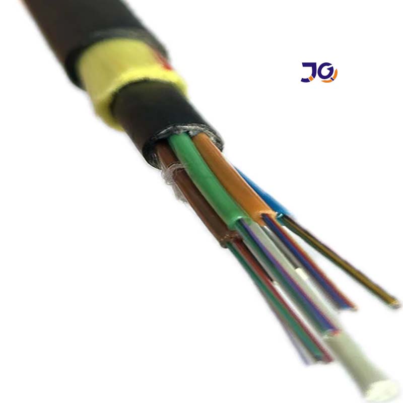 span100m double jackets 24 cores ADSS fiber optic