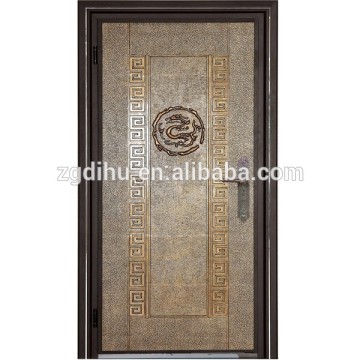 Aluminum cast door metal door for villa