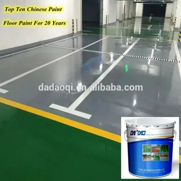 Dustproof Wearing Resistant Anti Slip Industrial Epoxy Floor Paint Garage Flooring Coating