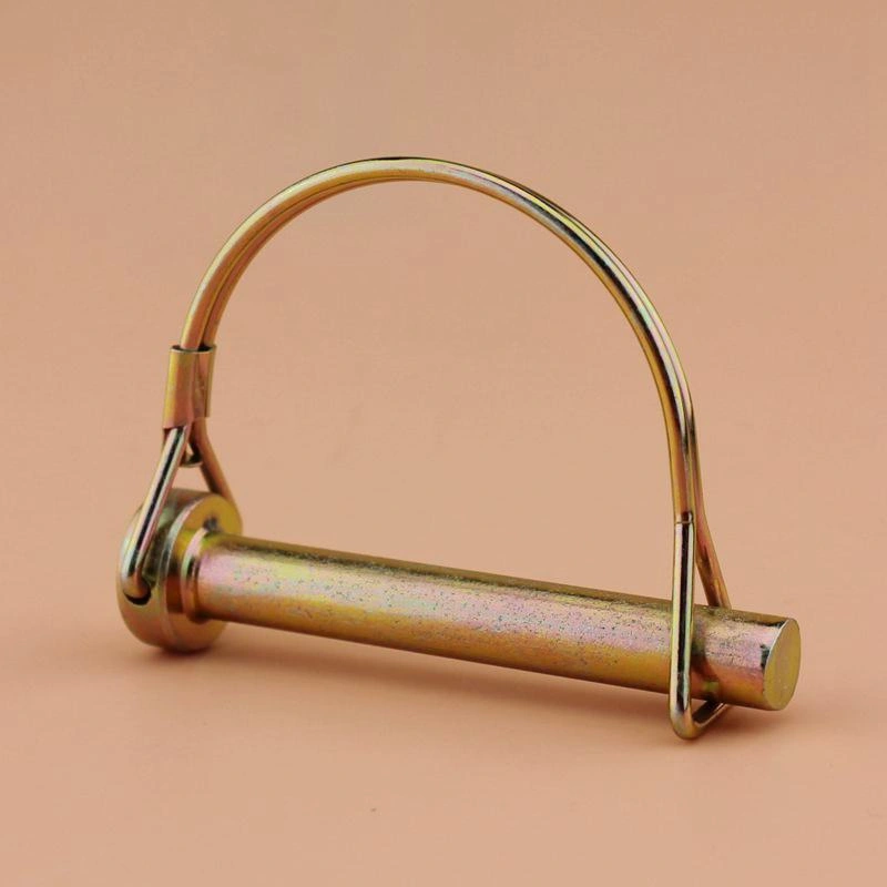 Zinc yellow Round Wire lock pin for linkage China Manufacturers ...