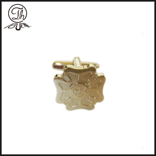 Best Silver flower cufflinks metal sale