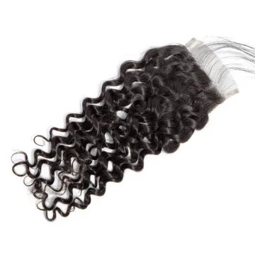 Affordable 4x4 Lace Frontal Peruvian Raw Hair Closure Water Wave With Baby Hair 4x4 2x6 5x5 13x4 13x6 6x6 7x7 360 Lace Closure