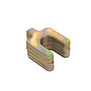 สแตนเลสด้านหน้าปลายล้อหลังการจัดตำแหน่ง Shims - slotted washers 0.5-3 มม.