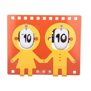 Boys and Girls Couple Flip Clock