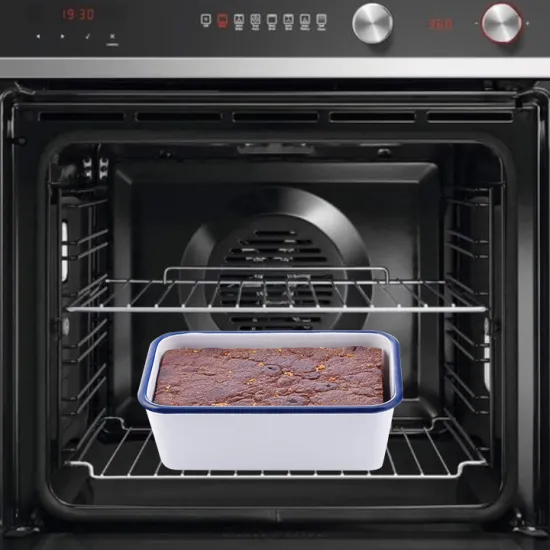 Enamel Food Storage Fruit Container Freezer Food-grade Safe Reusable Waterproof Lunch Box