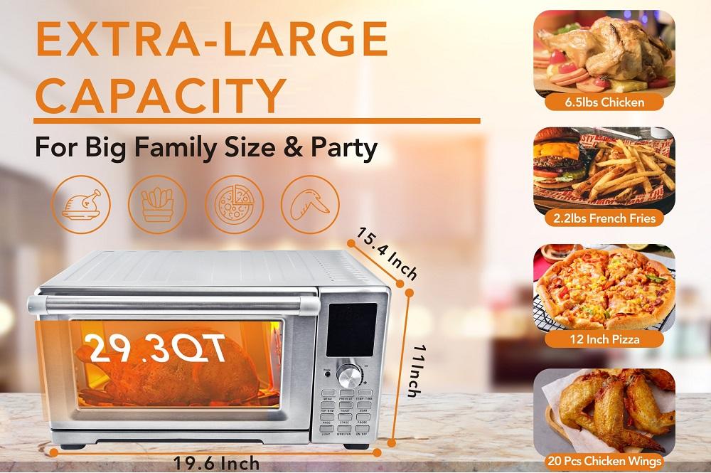 Convenient and fast household electric oven