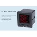 Multifunctional power meter large LCD display