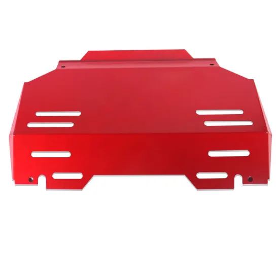 YCSUNZ Extra Painted Iron Red Engine Guard Cover Protection for Toyota Hilux Revo 2015 Accessories