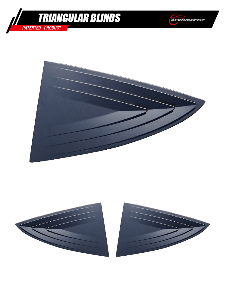 1_03Tesla Model3 triangular blinds