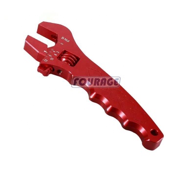 Aluminum AN3 to AN12 Adjustable AN Fitting Hand Tool - Wrench Spanner