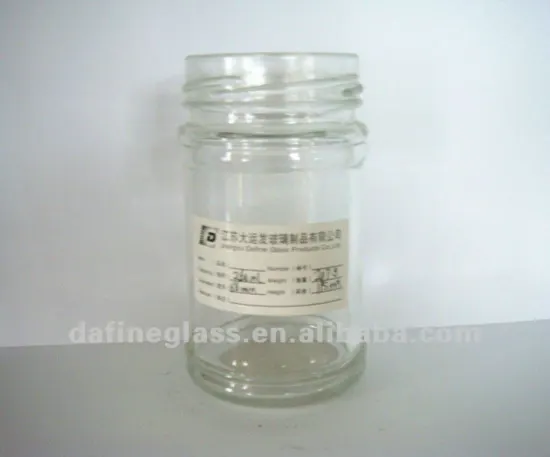 250ml Screw Cap glass bottle jar for preserved food