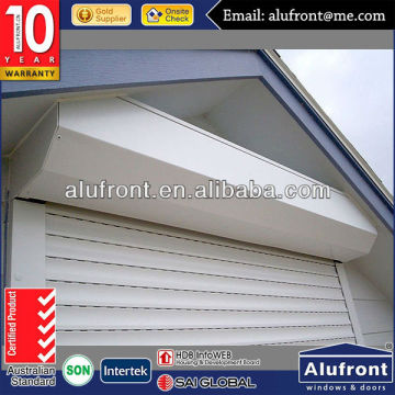 automatic aluminum garage door