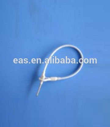 Security EAS plastic loop and pin lanyards