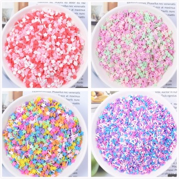 100g/bag Slime Clay Sprinkles Filler DIY Supplies Candy Fake Cake Dessert Mud Decoration Toys Accessories