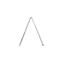 অ্যালুমিনিয়াম খাদ নলাকার হেরিংবোন হোল্ডিং পোল