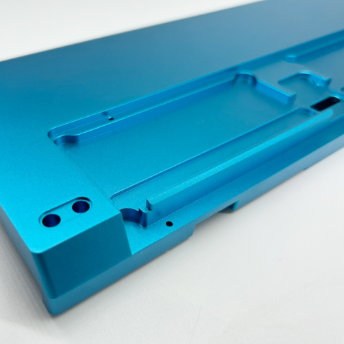 Máquina fresadora OEM anodiza teclado mecânico