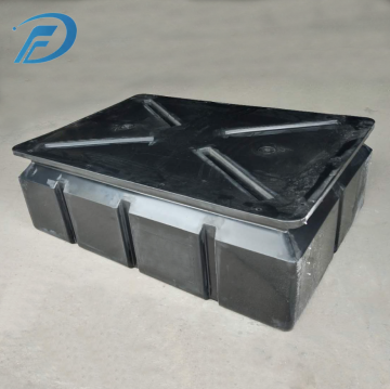 Black Marine Polyethylene Plastic Pontoon Floats - Factory Direct Sale