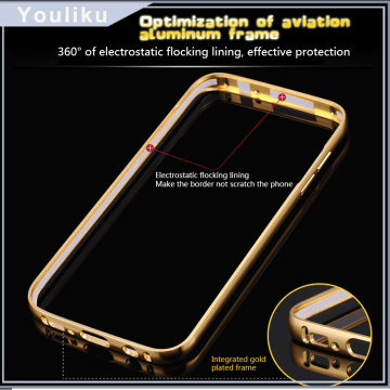 new china products for sale mirror flip cover for samsung galaxy a5 / Samsung s4 gold back cover