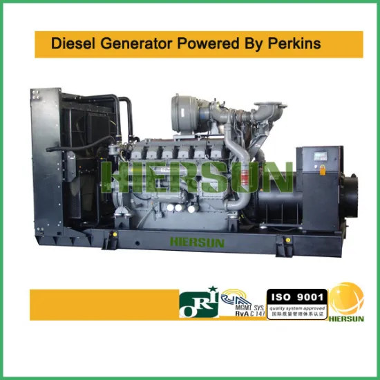 9kva-2000kva featured low fuel consumption Powered by Perkins Diesel Generator