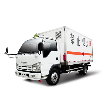 China Isuzu NKR Elf 4x2 Mini Cargo Trucks for Hazardous Materials Transport