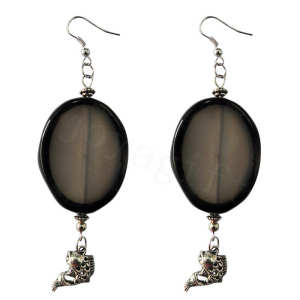 Natural Gemstone Agate Earring