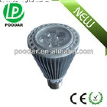 500lm Fin-design Aluminum par20 dimmable LED