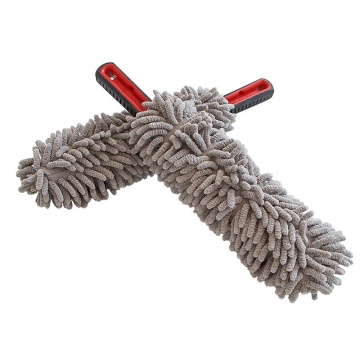Flexible Soft Chenille Microfiber Wheel Brush - No Metal Parts, No Rim Scratching