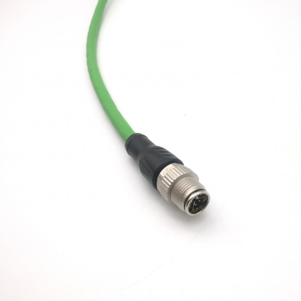 M12 X-code connector CAT.6A