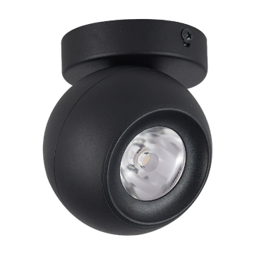 Black White Ceiling Mounted LED Downlight Spotlight System
