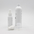 Plastic sprayer aluminum bottle skincare empty