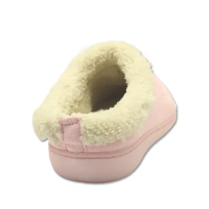 comfortable pink cotton wool house bedroom shoes slippers