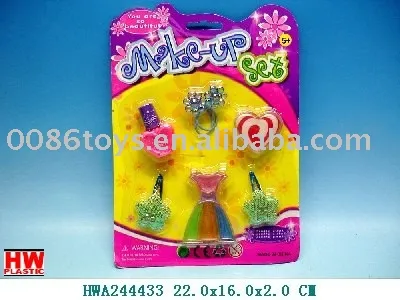 Various cosmetic toys