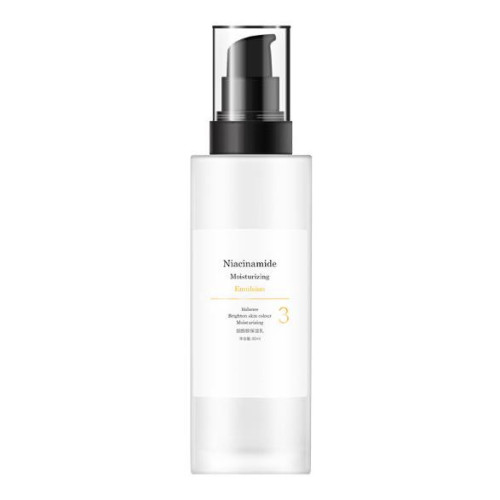 Niacinamide moisturizing lotion brightens skin tone