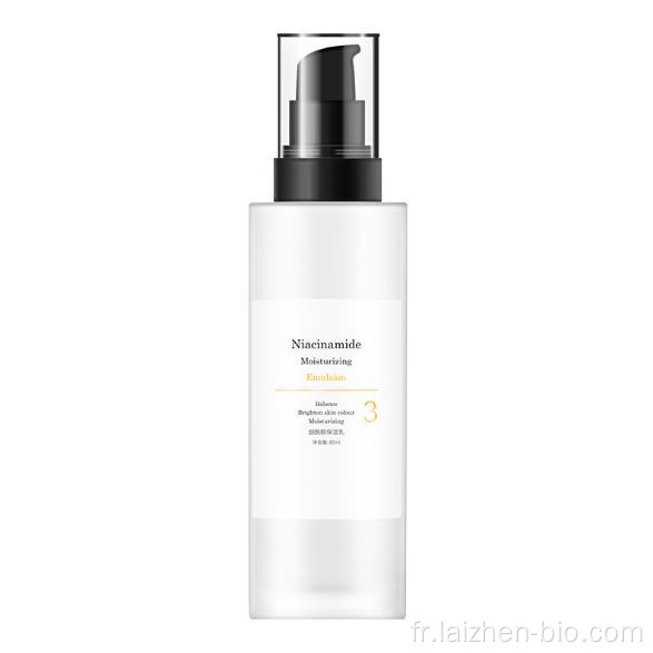 La lotion hydratante niacinamide illumine le teint