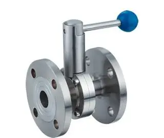 Sanitary Air Flanged Butterfly Valve