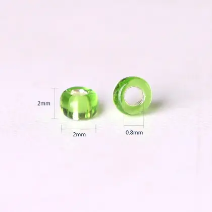 450g/bag Czech Seed Beads Spacer Crystal Charms 2mm Lampwork Glass Loose Beads Miyuki Jewelry Making DIY Accessories Wholesale