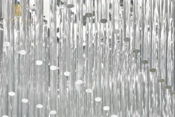 Modern design art decorative feature glass chandelier