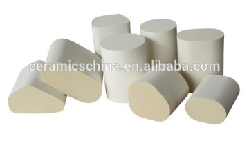 Honeycomb ceramic substrate used in gasoline engine tail gas purifying ststem