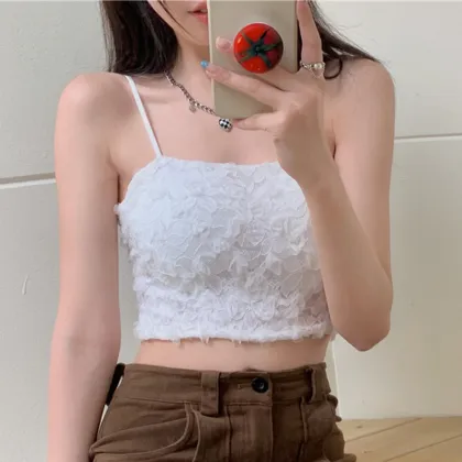 Lace Small Strap Vest - Female Beauty Strap Bra