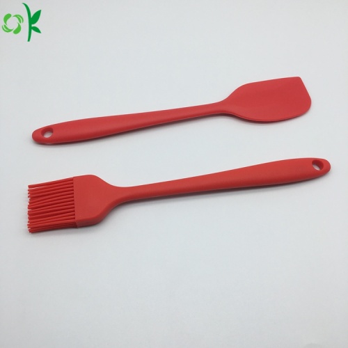 Utensílio de cozinha de silicone antiaderente de 2 peças