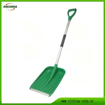 Plastic Snow Shovel with Wear Strip