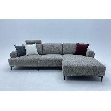 Modern Comfort Sectional Soffa med Chaise Lounge