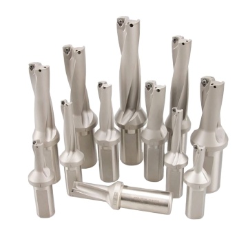 High-Speed 2D/3D/4D/5D Carbide Milling Drill Bits with WCMT, WCMX Spmg Inserts for Quick Drilling