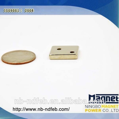 High Power Piercing Countersunk Neodymium Magnet in Ningbo