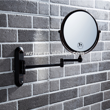 Factory sale america standard ingenuity brass circular cosmetic wall mounted mirror