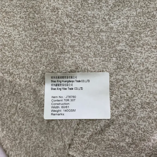 Stable Quality 70R/30T Width 60/61 Fabric