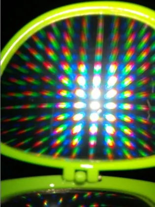 Customized Coloured Frame Wayfare 3d Fireworks Glasses Lense For Party