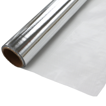Tessuto in laminato in alluminio per laminato per barriera e copertura del vapore