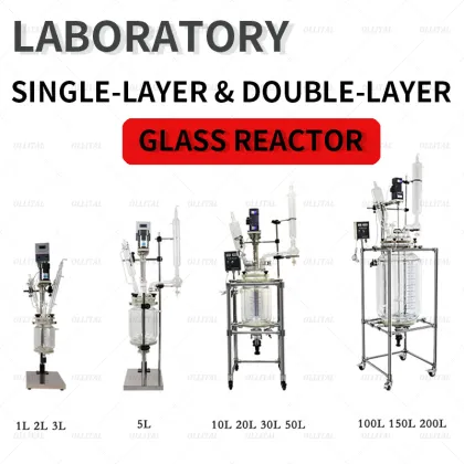 Double-Layer Glass Reactors & Small Glass Reactors - Glass Lined Reactor Solutions
